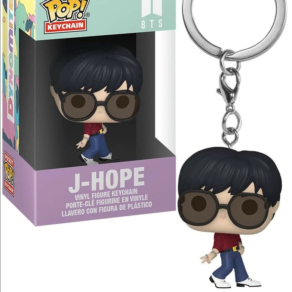 BTS JHOPE Funko Pop Keychain